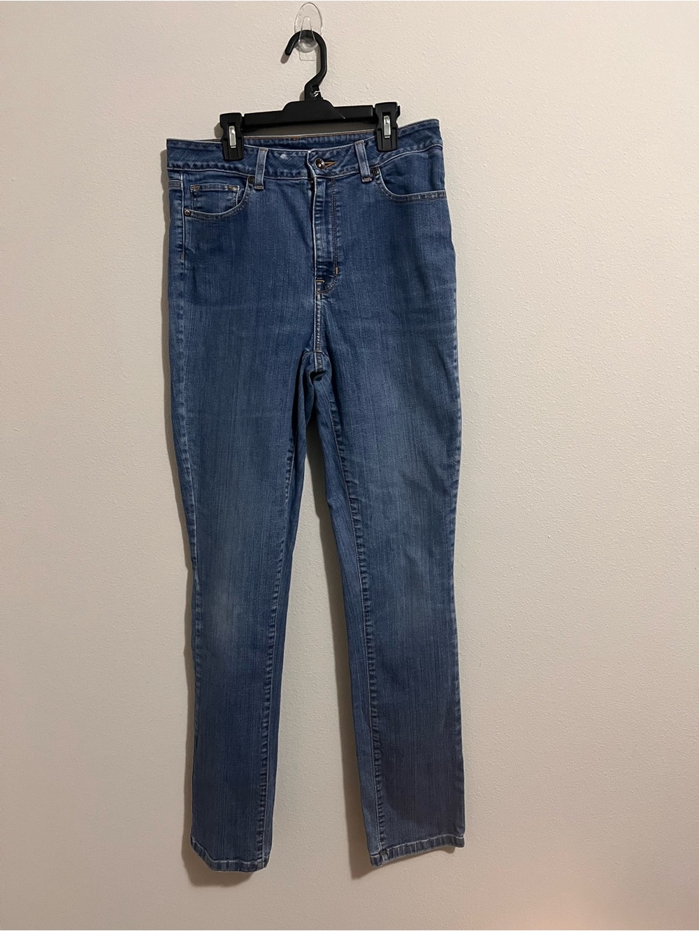 L.L. Bean Women's High-Rise Blue Denim Jeans